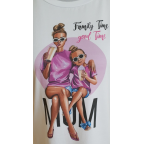 Tričko mom & girl